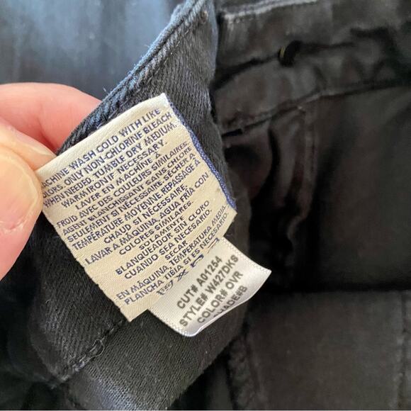 Hudson Black MidRise Denim Skinny Jeans Women’s Size 28 Made In the USA W427DKS - Picture 5 of 16